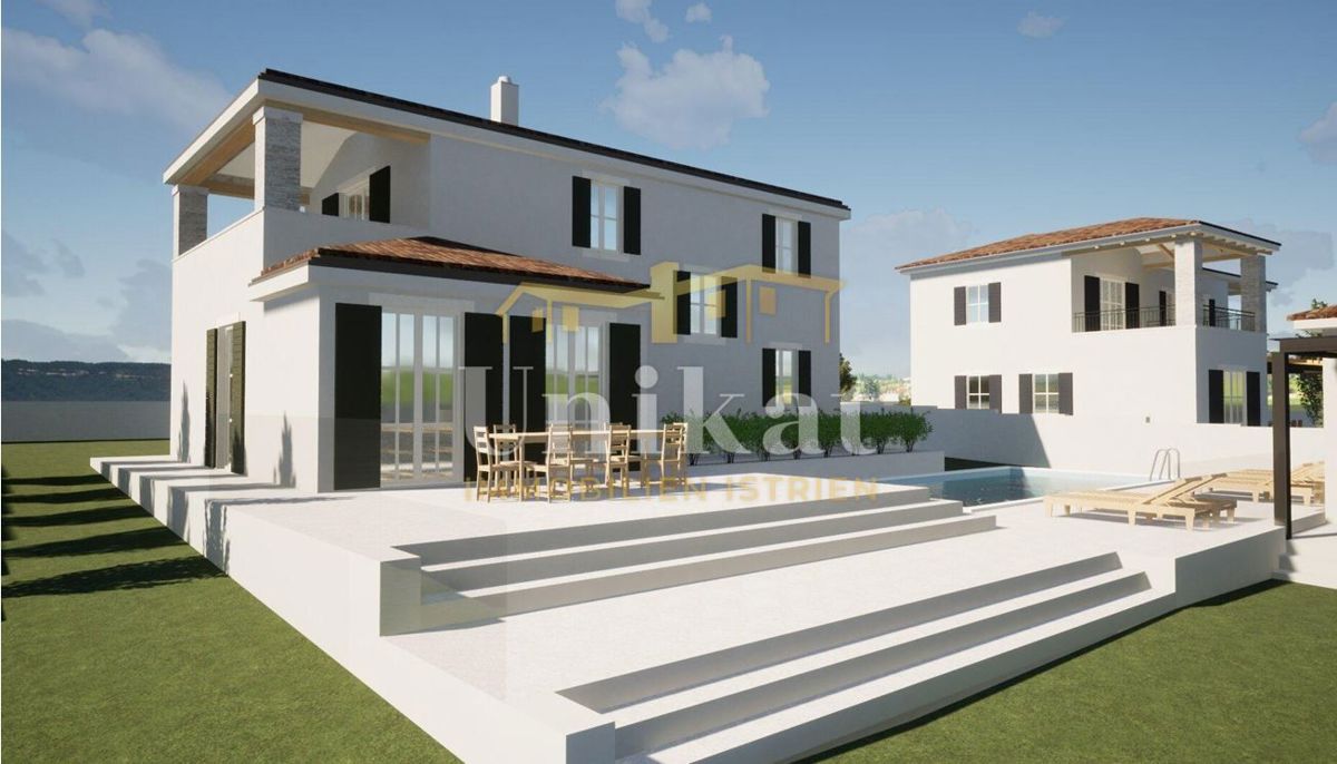 Gradbeno zemljišče s projektom - zelo mirna lokacija